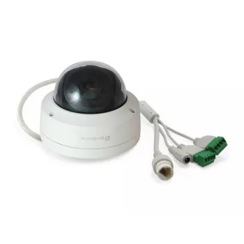 LevelOne GEMINI kiinteä kupukamera IP-verkkokamera, 6 megapikseliä, H.265, 802.3af PoE, sisä-/ulkokäyttö