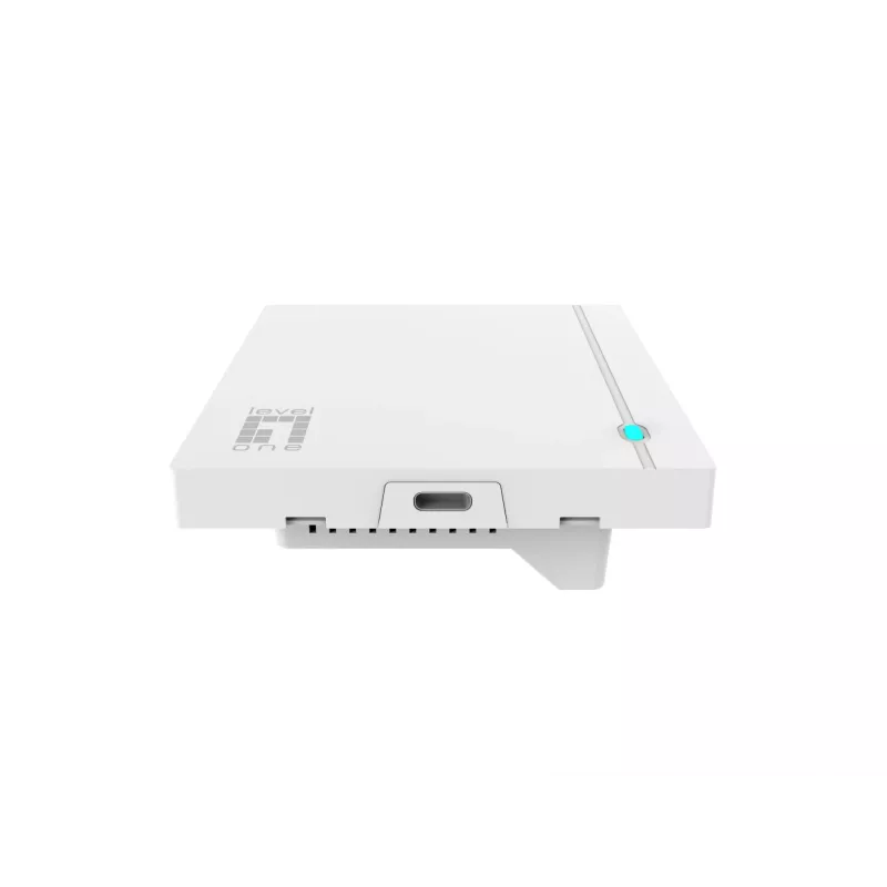 LevelOne AX1800 dualband Wi-Fi 6 seinään asennettava PoE-WLAN-tukiasema
