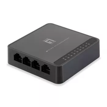 LevelOne FEU-0812 verkkokytkin hallitsematon Fast Ethernet (10/100) musta