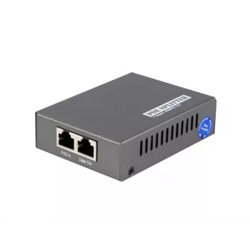 LevelOne Gigabit PoE-haaroitin, 802.3at/af PoE, 5-12V DC-lähtö