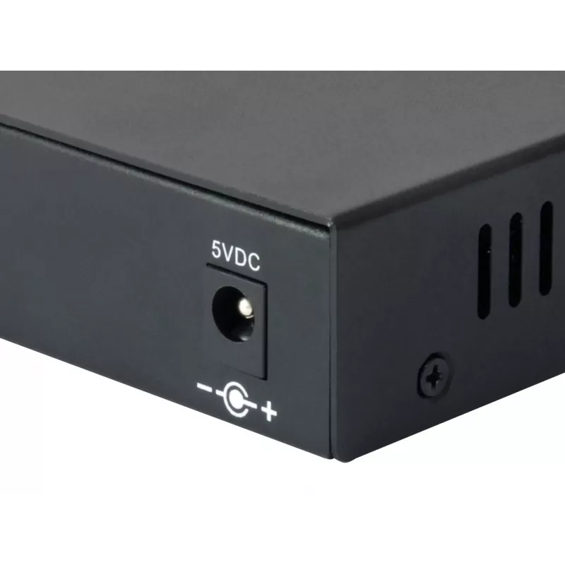 LevelOne GVT-0500 verkkomediamuunnin 10000 Mbit/s musta