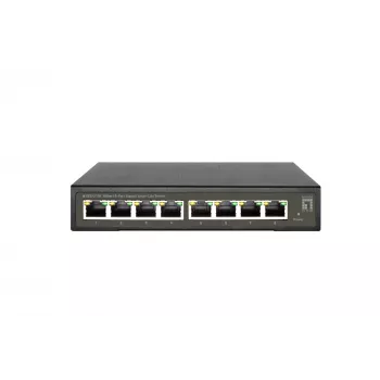 LevelOne Hilbert 8-Port Gigabit Smart Lite -kytkin, hallittava, L2, Gigabit Ethernet (10/100/1000), täysduplex