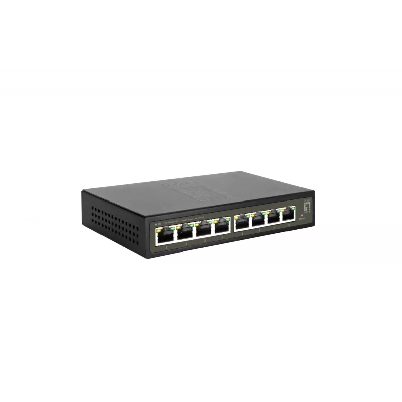 LevelOne Hilbert 8-Port Gigabit Smart Lite -kytkin, hallittava, L2, Gigabit Ethernet (10/100/1000), täysduplex
