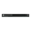 LevelOne 16-Port PS/2-USB VGA KVM -kytkin, 2048 x 1536 pikseliä, räkkiasennus, 1U, musta
