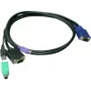 LevelOne 3,0 m KVM-kaapeli malleihin KVM-3208/KVM-3216