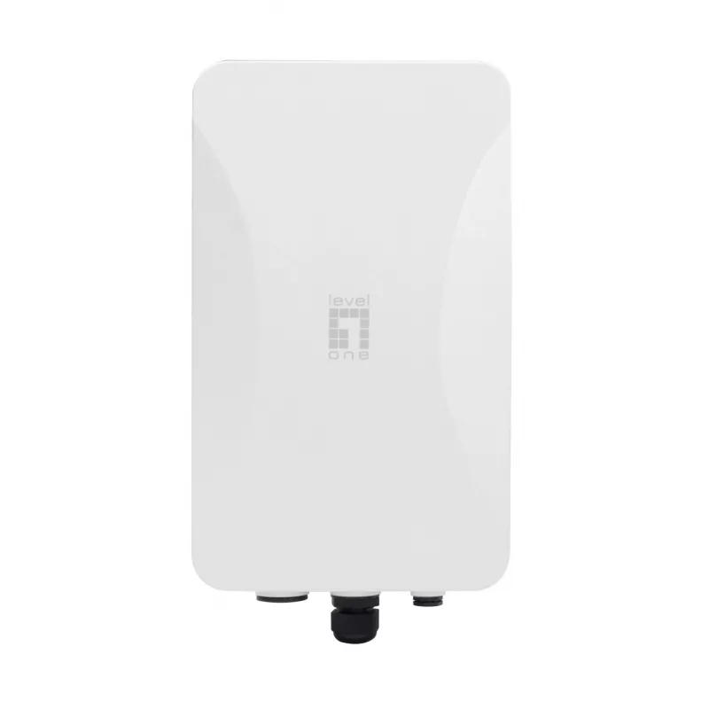 LevelOne AX3000 Dual-Band Wi-Fi 6 ulko-PoE-WLAN-tukiasema, ympärisäteilevä antenni