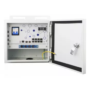 LevelOne OSW-1061 10-porttinen L2 hallittava Gigabit PoE -kytkin, 8x PoE, 2x SFP, 185 W
