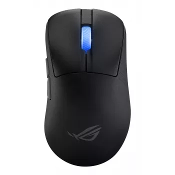 ASUS ROG Keris II Ace Wireless AimPoint musta hiiri pelikäyttöön oikeakätinen RF Wireless + Bluetooth + USB Type-A optinen 42000 DPI