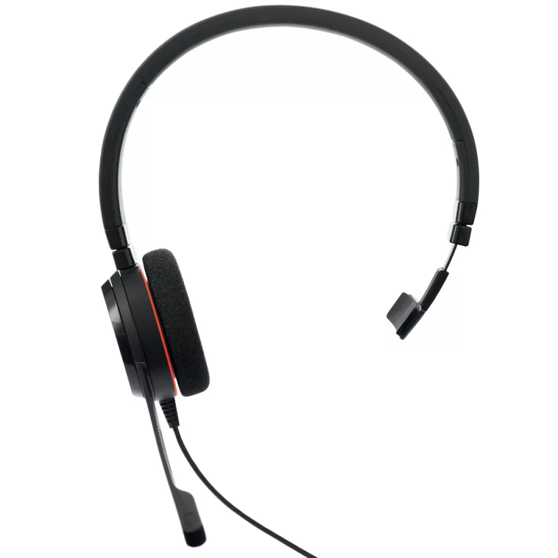 Jabra Evolve 20 Headset Langallinen Panta Toimisto/Puhelinkeskus USB Type-C / USB Type-A Musta