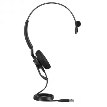 Jabra Engage 40 - (Inline Link) USB-C/A MS Mono, Langallinen, Toimisto/Puhelinkeskus, 45 g, Headset, Musta