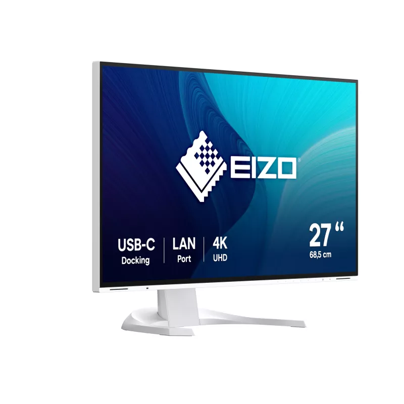 EIZO FlexScan EV2740X-WT tietokonemonitori 68,6 cm (27 inch) 3840 x 2160 pikseliä 4K Ultra HD LCD valkoinen