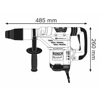 Bosch GBH 5-40 DCE Professional 1150 W 340 kierr./min SDS Max