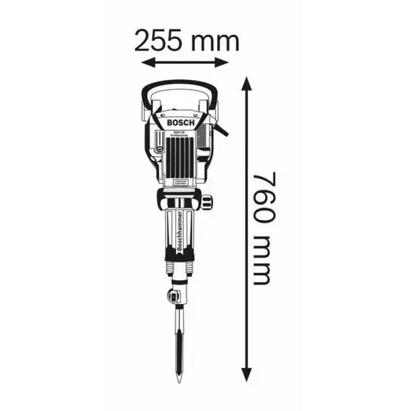 Bosch 0 611 335 100 poravasara 1750 W