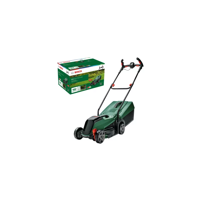 Bosch City Mower 18V-32 työnnettävä ruohonleikkuri paristo musta, vihreä