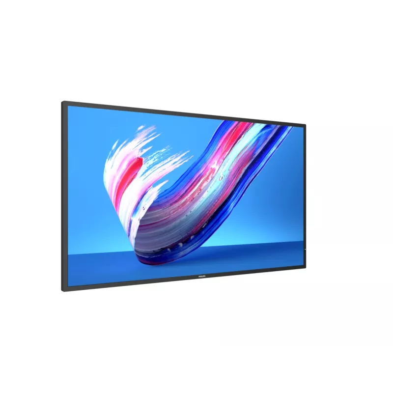 Philips Q-Line 43BDL3650Q 109,2 cm (43") digitaalinen mainosnäyttö, LCD, 4K UHD 3840 x 2160, 400 cd/m², Wi-Fi, LAN, 2x HDMI, sisäänrakennettu suoritin, Android 10, 18/7, musta