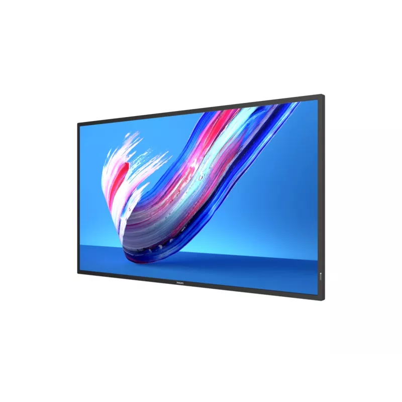 Philips Q-Line 43BDL3650Q 109,2 cm (43") digitaalinen mainosnäyttö, LCD, 4K UHD 3840 x 2160, 400 cd/m², Wi-Fi, LAN, 2x HDMI, sisäänrakennettu suoritin, Android 10, 18/7, musta
