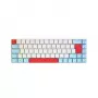 CHERRY MX-LP 2.1 Compact Wireless näppäimistö pelaaminen RF langaton + Bluetooth QWERTZ saksa valkoinen