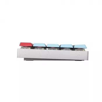 CHERRY MX-LP 2.1 Compact Wireless näppäimistö pelaaminen RF langaton + Bluetooth QWERTZ saksa valkoinen