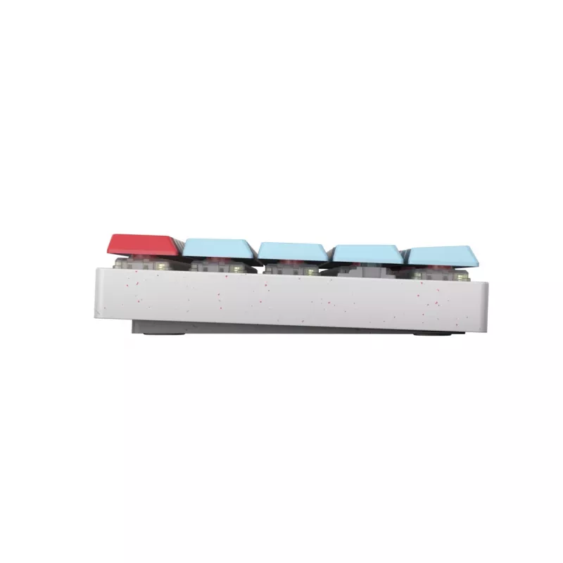 CHERRY MX-LP 2.1 Compact Wireless näppäimistö pelaaminen RF langaton + Bluetooth QWERTZ saksa valkoinen