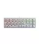 Pelinäppäimistö CHERRY MX 2.0S RGB Full-Size USB QWERTZ valkoinen