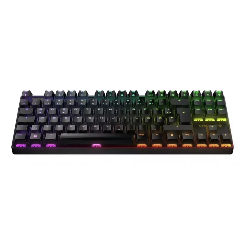 CHERRY MX 8.2 TKL Wireless RGB näppäimistö peli USB + RF Wireless + Bluetooth QWERTZ saksa musta