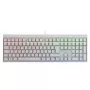 Johdollinen mekaaninen pelinäppäimistö Cherry MX 2.0S — Full-Size (100 %), QWERTZ saksalainen asettelu, RGB-taustavalo, USB, valkoinen