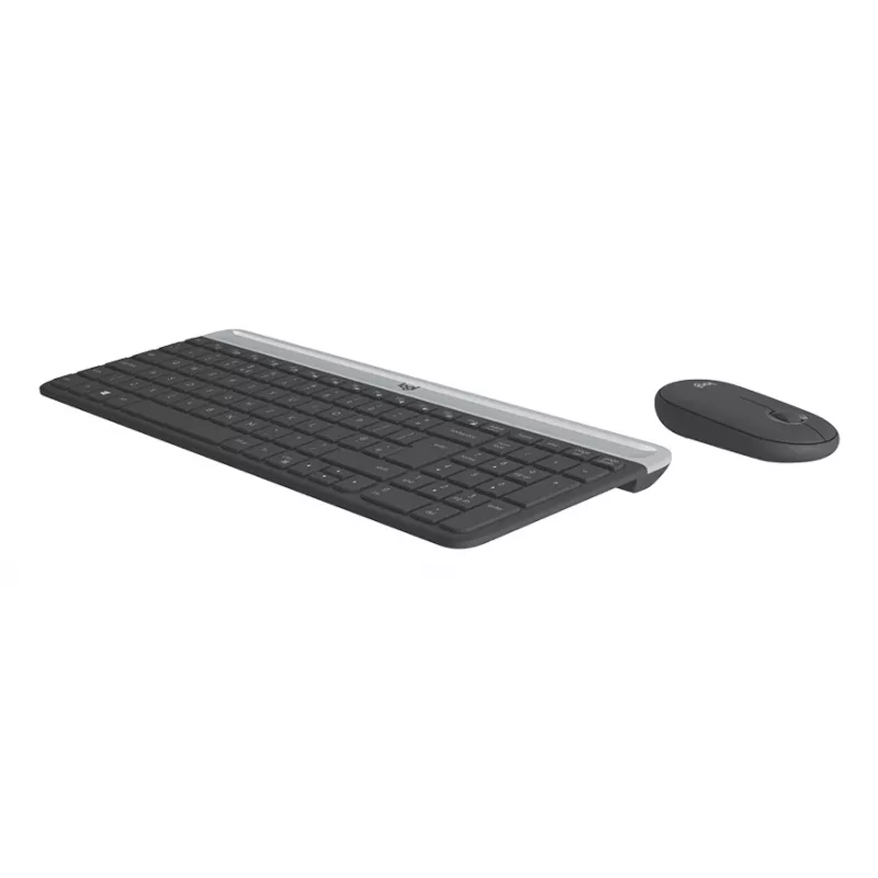 LOGITECH ohut langaton näppäimistö ja hiiri -yhdistelmä Mk470 - Graphite - Azerty ranska