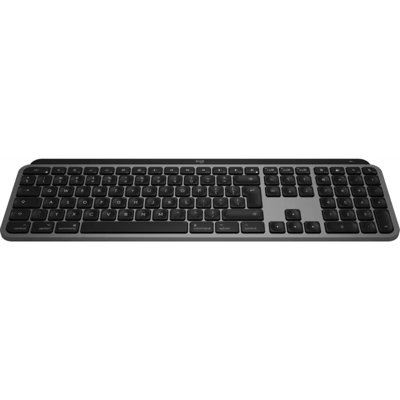 Logitech MX Keys S for Mac näppäimistö langaton Bluetooth QWERTY alumiini musta