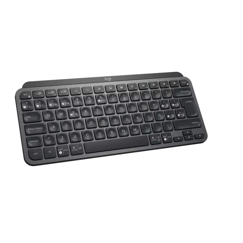 LOGITECH Minimalist Wireless Illuminated -näppäimistö - Mx Keys Mini - Graphite - Qwerty Espanol