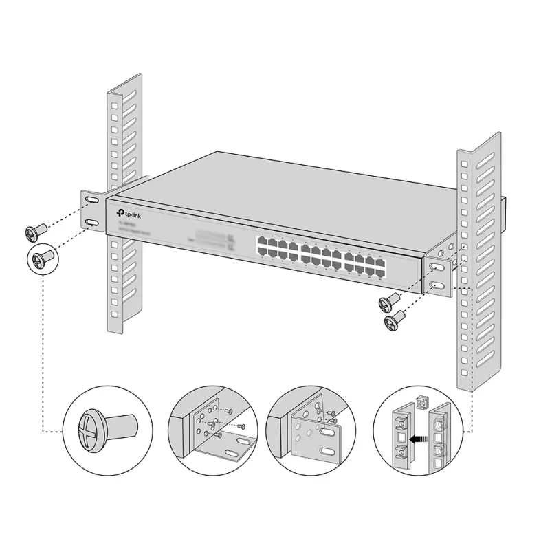 Asennussarja TP-Link Omada Rack Mount Kit 13