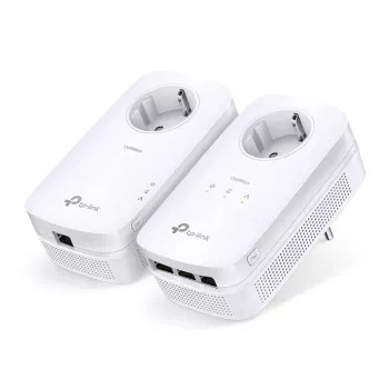 TP-Link TL-PA8033P KIT PowerLine-verkkosovitin 1300 Mbit/s Ethernet LAN valkoinen 2 kpl