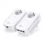 TP-Link TL-PA8033P KIT PowerLine-verkkosovitin 1300 Mbit/s Ethernet LAN valkoinen 2 kpl