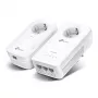 TP-Link TL-WPA1300P KIT 1300 Mbit/s Ethernet LAN WLAN valkoinen 2 kpl