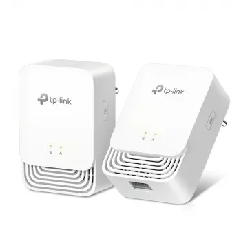 TP-Link G.hn1200 Powerline-sarja, 607 Mbit/s, Gigabit Ethernet, 10,100,1000 Mbit/s, HomePlug AV2, 300 m, valkoinen