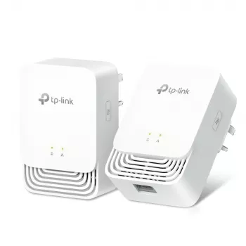 TP-Link G.hn1200 Powerline-sarja, 607 Mbit/s, Gigabit Ethernet, 10,100,1000 Mbit/s, HomePlug AV2, 300 m, valkoinen
