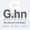 TP-Link G.hn1200 Powerline-sarja, 607 Mbit/s, Gigabit Ethernet, 10,100,1000 Mbit/s, HomePlug AV2, 300 m, valkoinen