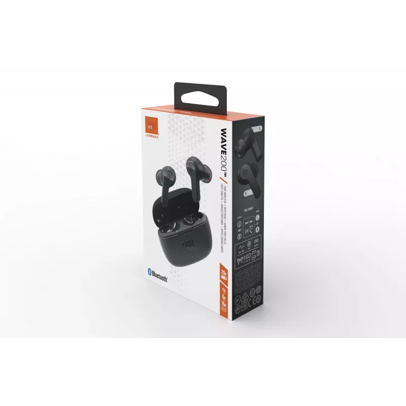 Kuulokkeet JBL Wave 200 TWS musta