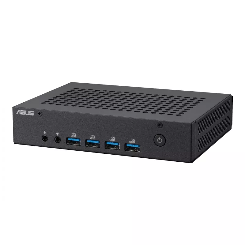 ASUS ExpertCenter PN43-SN97ADS Intel® N N97 4 GB DDR4-SDRAM 128 GB SSD Windows 11 Pro Mini PC musta