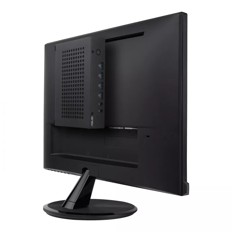 ASUS ExpertCenter PN43-SN97ADS Intel® N N97 4 GB DDR4-SDRAM 128 GB SSD Windows 11 Pro Mini PC musta