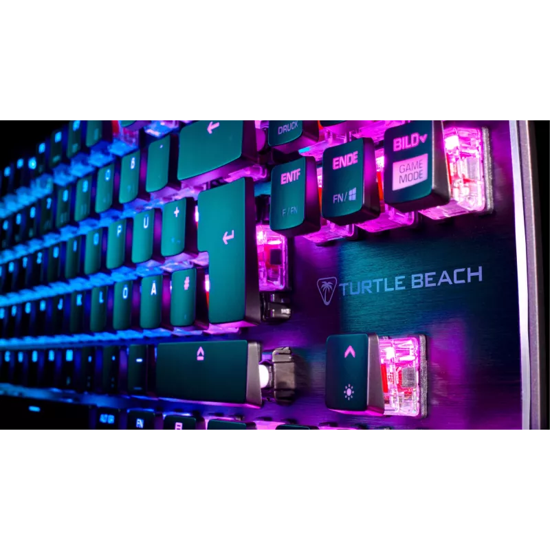 Turtle Beach Vulcan TKL näppäimistö peli USB QWERTZ saksa musta