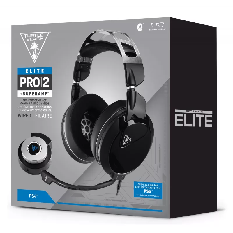 Turtle Beach Elite pro 2 & SuperAmp pelikuulokemikrofoni PS5 & PS4