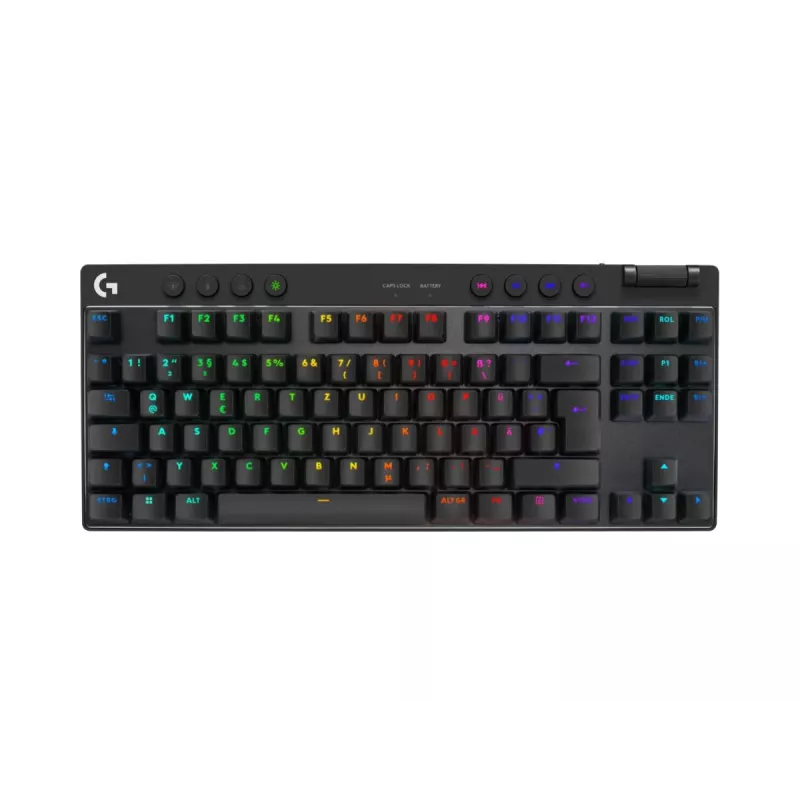 LOGITECH G Pro X TKL Lightspeed -pelinäppäimistö - Bluetooth - musta saksa - Qwertz - Tactile