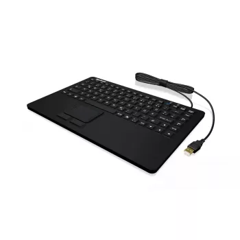KeySonic KSK-3230IN (DE) näppäimistö yleis USB QWERTZ saksa musta