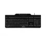 CHERRY KC 1000 SC -näppäimistö toimistoon USB QWERTY US English musta