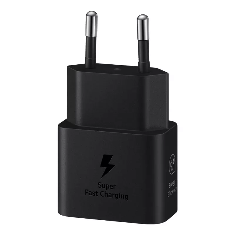 Samsung EP-T2510NBEGWW matkalaturi yleis musta USB pikalataus sisäkäyttöön