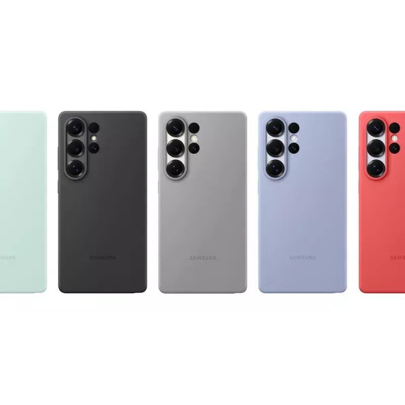 Samsung silikonikotelo Galaxy S25 Ultra mintunvärinen