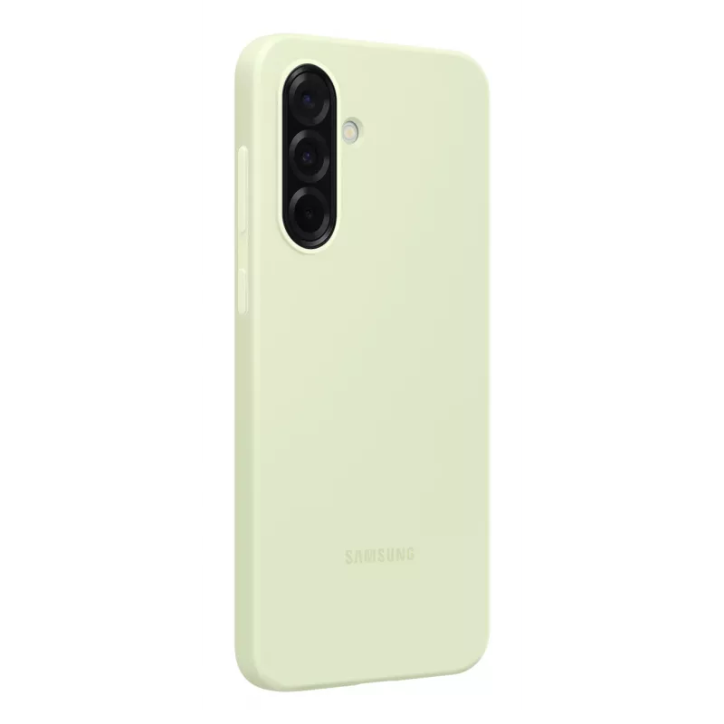 Samsung EF-PA366 silikonikuori Galaxy A36 -puhelimelle, vaaleanvihreä