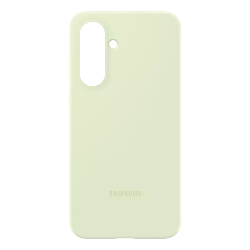 Samsung EF-PA366 silikonikuori Galaxy A36 -puhelimelle, vaaleanvihreä