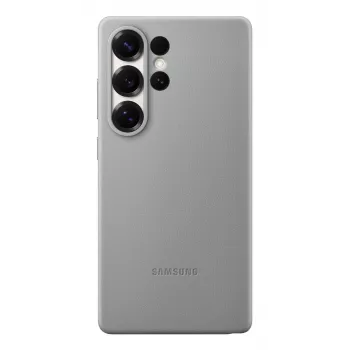 Samsung Kindsuit tekonahkakotelo Galaxy S25, suojakotelo, Samsung, Galaxy S25 Ultra, 17,5 cm (6,9 tuumaa), harmaa