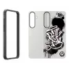 Samsung EF-JS936 Flipsuit Rugged -suojakuori Galaxy S25+ -puhelimelle, musta